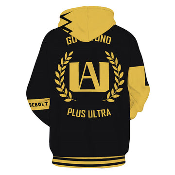 Anime My Hero Academia Sudadera Cosplay Navidad Fiesta 3D Impreso Casual